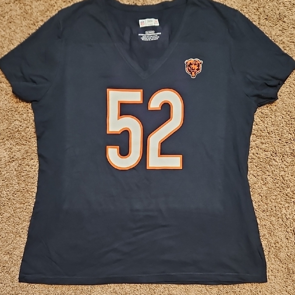 Chicago Bears Khalil Mack V Neck Tee
